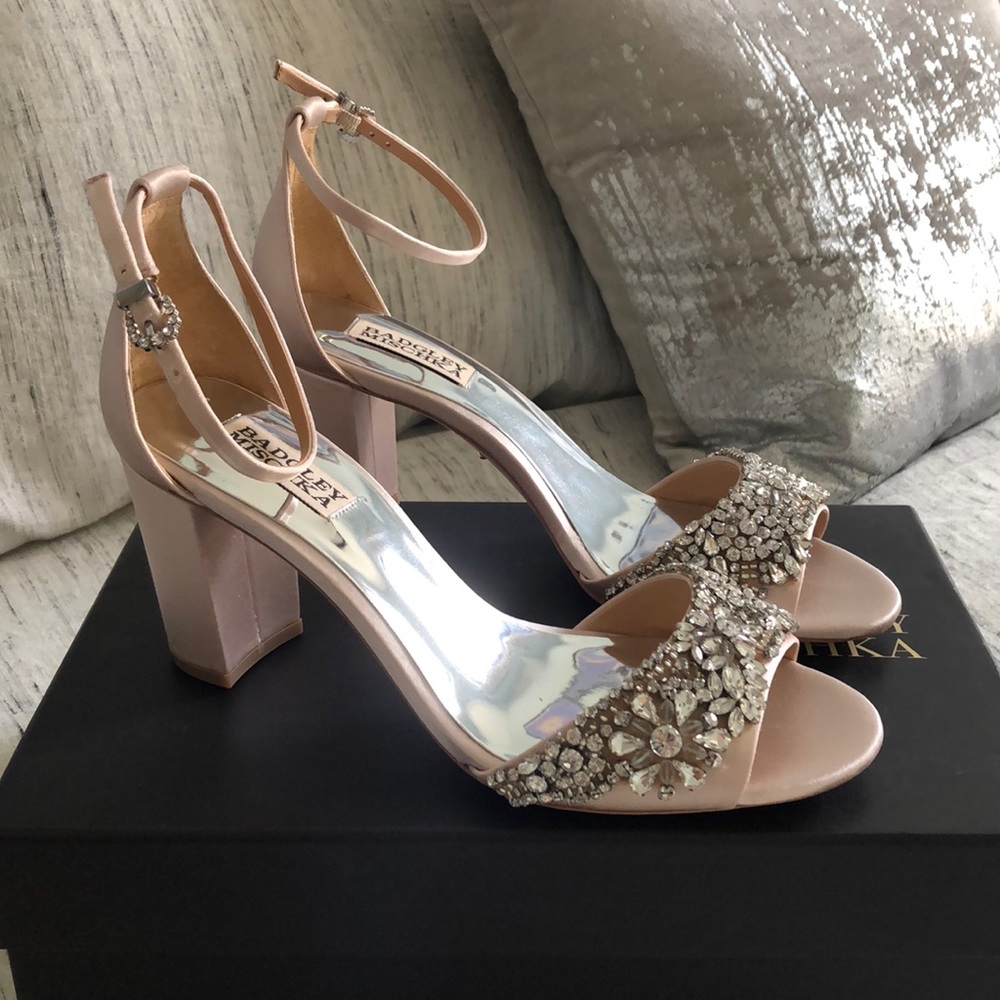 Badgley Mischhka Blush Heels